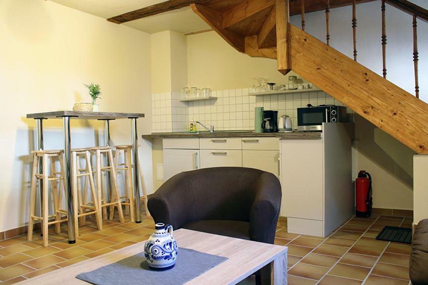 Ferienwohnung Tilia เควดลินบวร์ก ภายนอก รูปภาพ